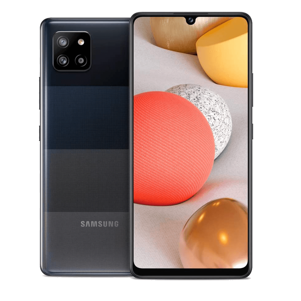 Samsung Galaxy A42 5G Teléfono Celular, Smartphone Android Desbloqueado de Fábrica, 128GB, Sistema Multicámara, Batería de 2 Días, Pantalla de 6.6”, Versión EE. UU., Negro